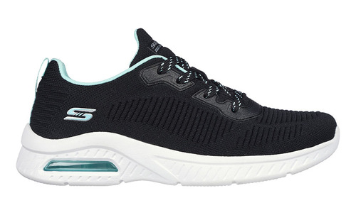 Tenis Lifestyle Skechers Bobs Sport Squad Air - Negro-azul