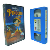 Pinocho Vhs, Clásicos Disney Versión De Videovisa, Original