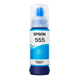 Botella Tinta Epson L8180 L8160 70ml Cyan T555220-al