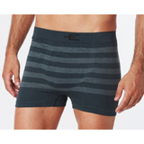 Boxer Seamless (sin Costura) Eyelit En Algodón Rayado