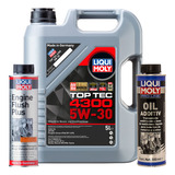 Set 3 Pzas Top Tec 4300 5w30 Pro Line Oil Additiv Liqui Moly