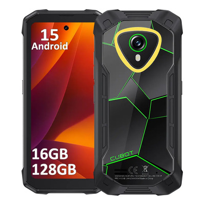 Cubot Kingkong Mini 4 Robusto Celular Dual Sim 128 Gb Verde 6 Gb(+10gb) Ram Android 15 | Meses sin interés