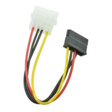 Cable De Poder Molex Macho A Sata Hembra 15 Centímetros