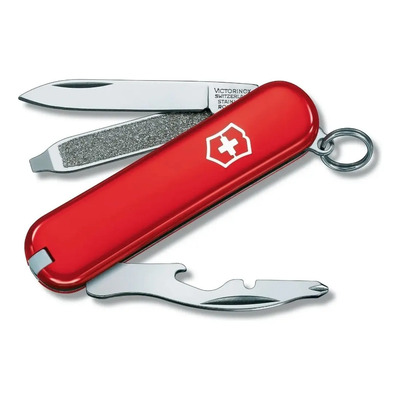 Victorinox Navaja Rally, Roja, 9 Usos Color Rojo | Meses sin interés