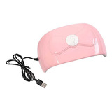 Lampara De 54w Usb Mini Uv&led Para Uñas Manicure