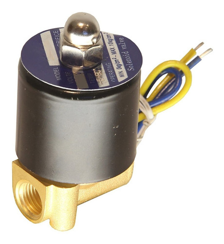 Válvula Solenoide Eléctrica Hfs 110v Ac Agua Aire Gas