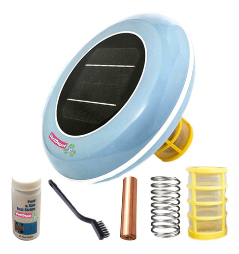 Filtro Solar Para Albercas Ionizado, Mxpsl-001, Solar, Trab