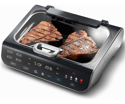 Gourmia Smokeless Indoor Grill & Air Fryer Raclette Grill Co