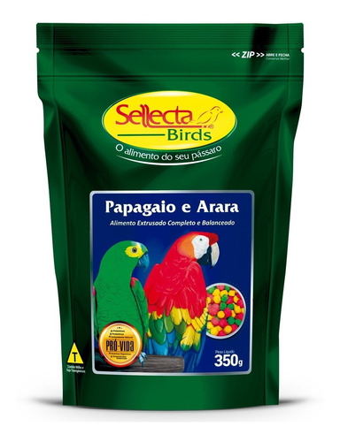 Sellecta - Papagaio E Arara 350g