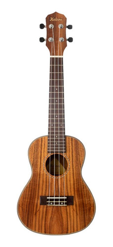 Ukulele Elétrico Kalani Kal 330 Ck Kayke Koa Concert Com Bag