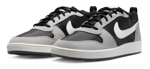 Tenis Para Hombre Nike Court Borough Low Gris 