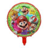 Globos Mario Bros 10 Unidades De 45cm