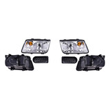 Par Faros Jetta 1999 2000 2001 2002 2003 Cuarto Ambar Depo.