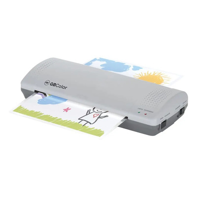 Enmicadora Gbc Color 23cm Micas De 3 Y 5 Milésimas-gris | Meses sin interés