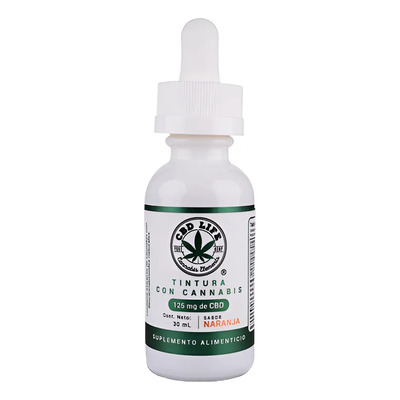 Aceite Cbdlife Natural Tintura De 125mg Gotas Sabor Naranja | Meses sin interés