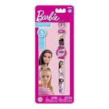 Reloj Digital Barbie 5 Funciones Itm Bbrj6 Loonytoys