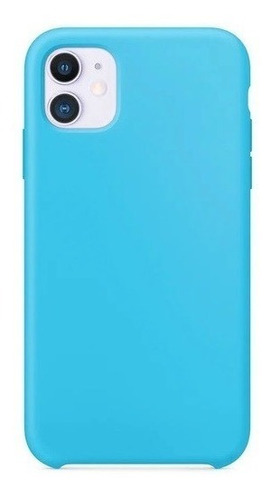 Funda Carcasa Silicona Unicolor Para iPhone 11 12 Pro Max