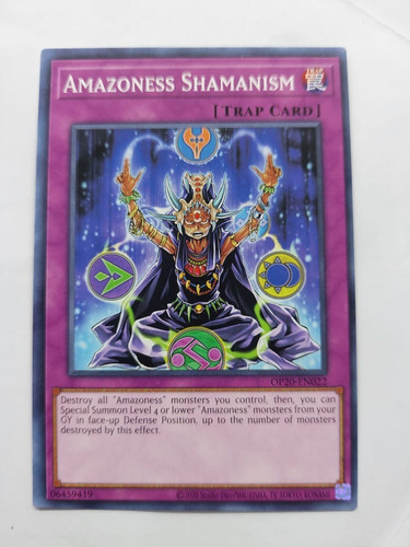 Ygo Amazoness Shamanism Op20-en022