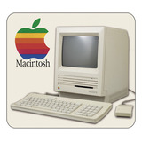 Mouse Pad  Mac Macintosh Diseño Vintage Retro Apple 1026