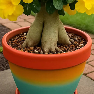 Rosa Del Desierto Adenium Color Amarillo | MercadoLibre