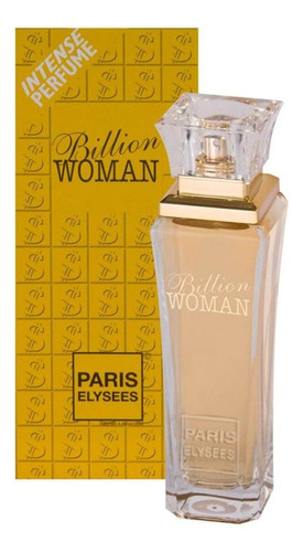 Perfume Edt Paris Elysees Billion Woman 100 Ml Fem