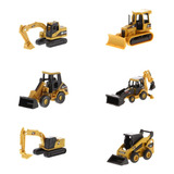 Set 6 Micro Máquinas Caterpillar ® Cat ® Micro Constructors