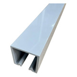 Perfil Aluminio U-1098 Trilho Stanley Porta 2,0mt  Reforçado