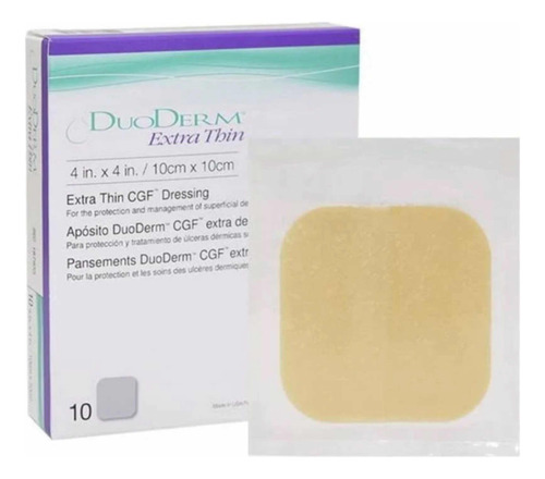 Duoderm Extra Thin 10 X 10 Cm. Caja 10 Unidades.