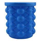 Mini Balde Forma De Gelo Em Silicone Ice Magic Cube Da Tv