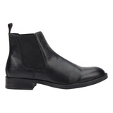 Botin Casual Clasico Agujeta Dockers 3201 Negro Para Hombre