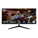 Monitor Gamer Fyhxele 29 Wfhd 200hz 1ms Ips Led 21:9 Hdmi Dp