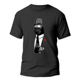 Playera De Los Simpsons Diseño De Homero Elegante 