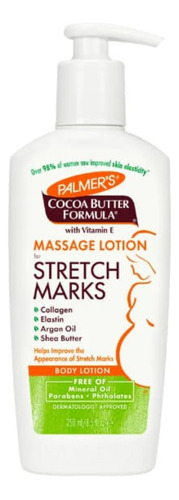 Palmer's Cocoa Butter Loção De Massagem Para Estrias 250ml Tipo De Embalagem Pump Fragrância Suave