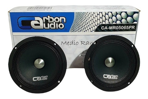  Medios Bajos Para Carro De 6.5 Pulgadas  Carbon Audio 