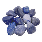 Piedra Cuarzo Azul Rolado 1 Kilo - Estrella Sagrada