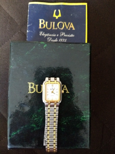 Relógio De Pulso Feminino Bulova Original