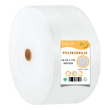 Papel Plastico Burbuja Chica Rollo De 40cm X 123 Metros