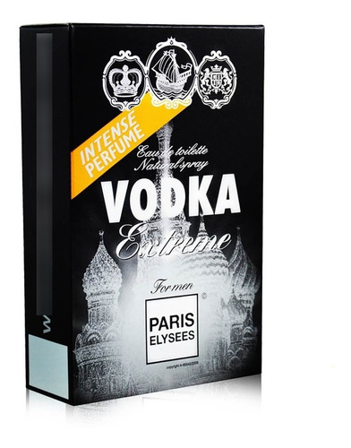 Vodka Extreme Paris Elysees Masc. 100 Ml-lacrado Original