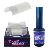 Kit Fibra Selada Fiber Flex + Base Gel Nude 10ml - Piu Bella