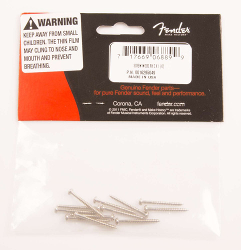 Fender Pickup Mounting Screws (12) For Jazzmaster, Telec Aad