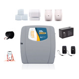Kit Central Alarme Wifi 6 Sensor Bateria Sirene 2 Tx Lider