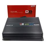 Amplificador 4 Canales Db Sound Clase D Dbst85.4d 290wrms