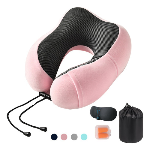 Almohadas De Viaje Para Cuello 100% Espuma Viscoelástica