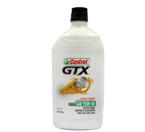 Aceite Multigrado 15w40 Castrol 946ml