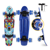 Mini Patineta Estilo Penny Tabla Skate Colores Skateboard