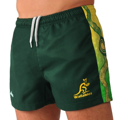 Pantalon Corto Rugby Entrenamiento Gimnasio Wallabies