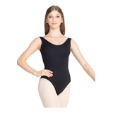 Collant Regata Preto - Só Dança - Ballet - Adulto