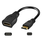 Cabo Adaptador Mini Hdmi Para Hdmi 4k Tablet Filmadora Canon