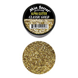 Alpha Glitter Suelto Classic Gold Mia Secret 7gr