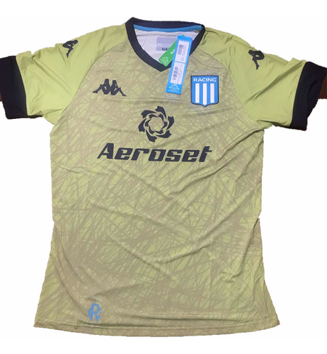 Camiseta Racing Club Arquero Original Kappa Goalkepper